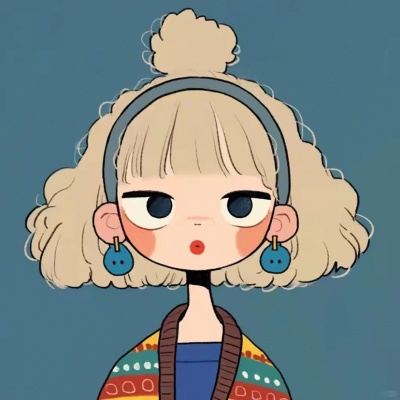 精选女生手绘卡通头像：可爱、有趣又搞怪！