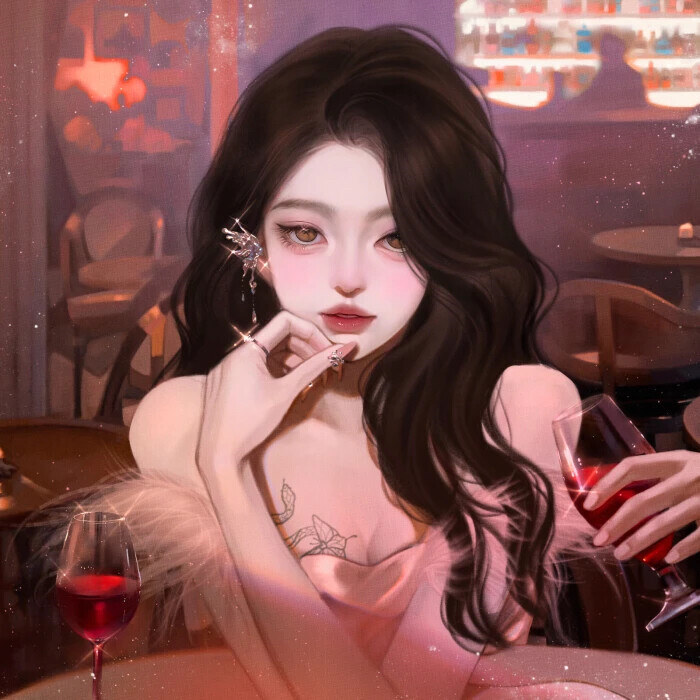 成熟女人动漫头像，惊艳优雅女神！