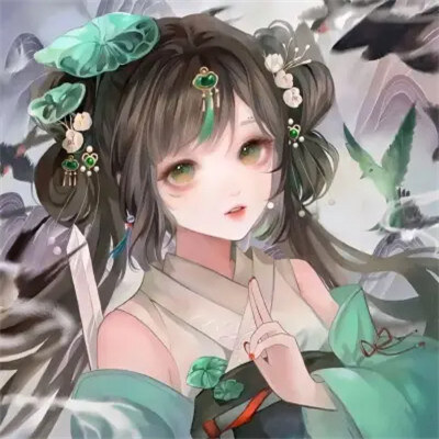 女生动漫头像古风仙气图片，仙气飘飘，美到炸裂！
