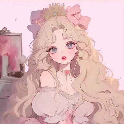 甜美动漫公主头像精选集，少女心动必备！