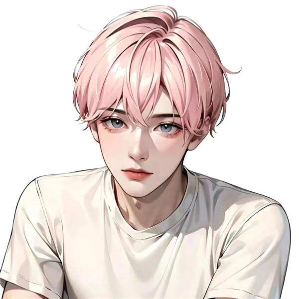 AI生成的一男一女情侣头像图片，男女完美搭配