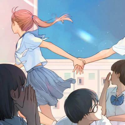 动漫男女恋爱头像大放送！甜到冒泡的CP感你值得拥有！