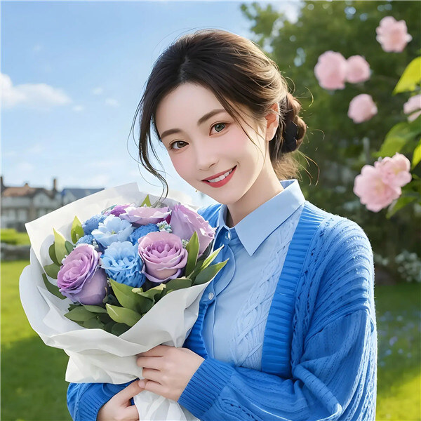 适合中年人的微信头像女，简约大方