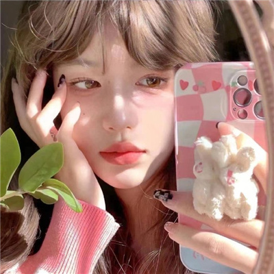 粉色少女心爆棚最新版真人女头精选集，美到窒息