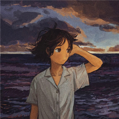 绝美微信一对两张插画情侣头像，手绘风超抢眼合集！