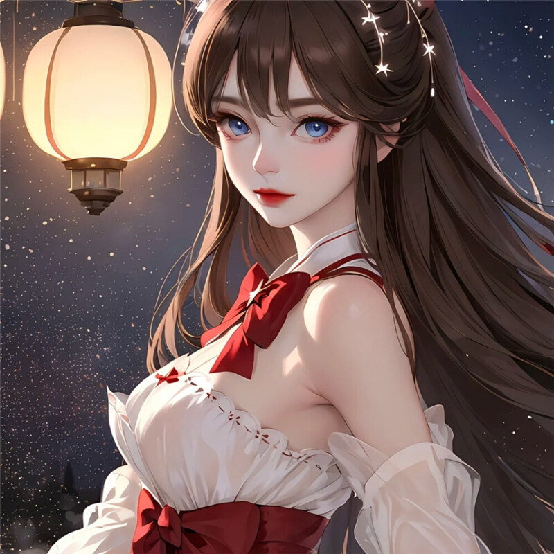 高级感满满的红色系女头像，美到炸裂你的心