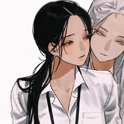 高级感百合情头，甜度超标预警，恋爱氛围一键拉满