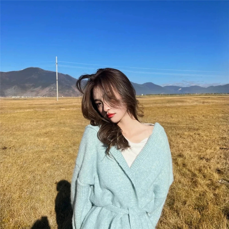 自由蓝色系女生头像图片集，自由灵魂专属