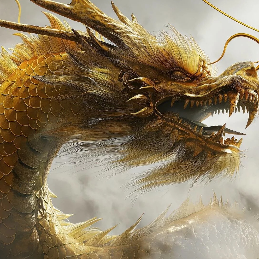 霸气的龙头像图片