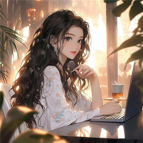 中年女性优雅知性工作头像图片，展现你的魅力时刻