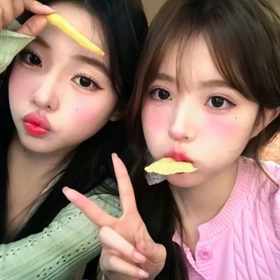 超吸睛！双人闺蜜真人头像，左右相伴彰显亮眼情谊