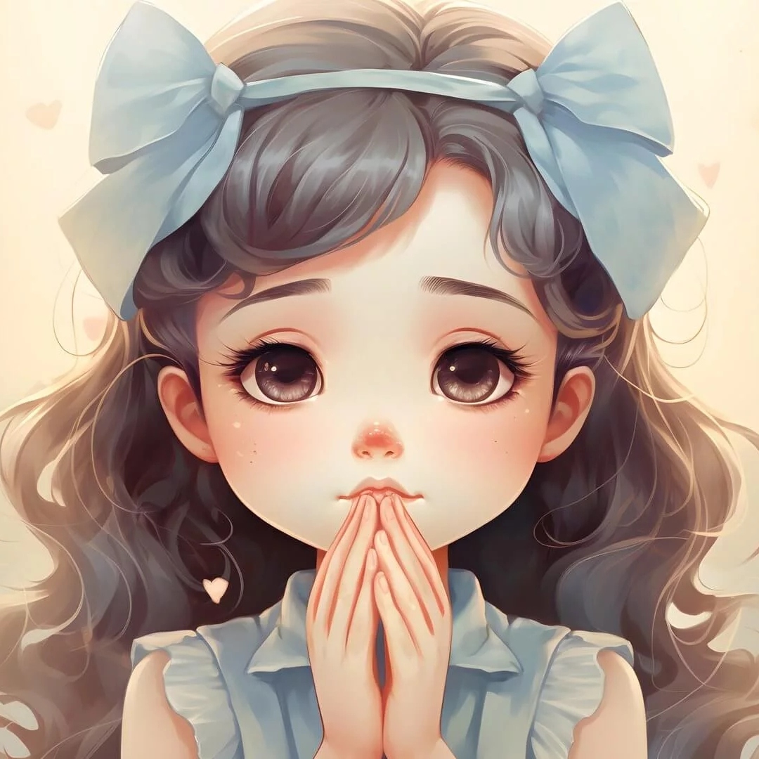 可爱漂亮的动漫小女子头像图片