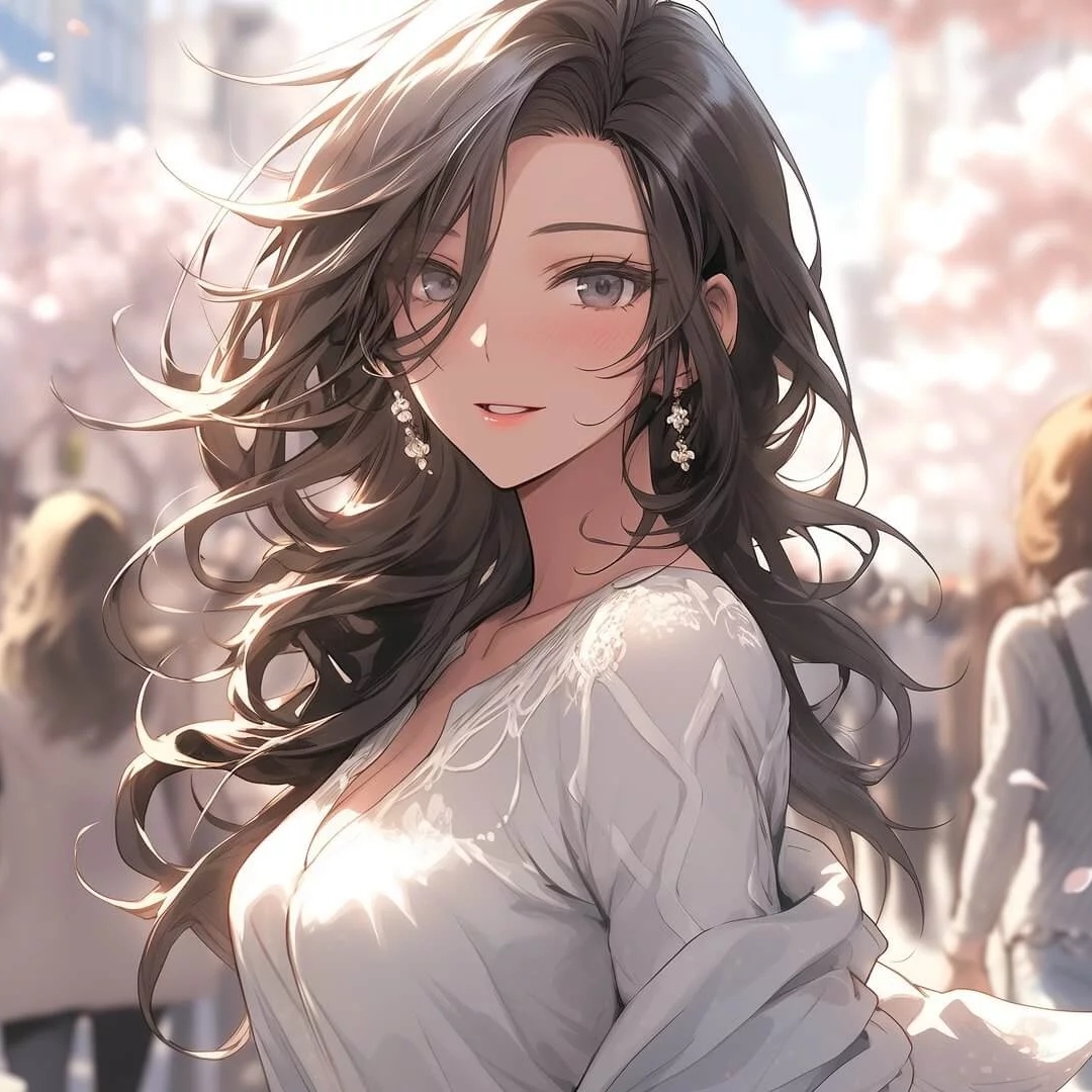 漫画美女小姐姐头像图片