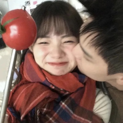 ins风格真人情侣双人一对头像两张